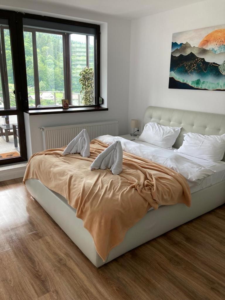 Best View Ap With Parking And 2 Bathrooms Sinaia Dış mekan fotoğraf